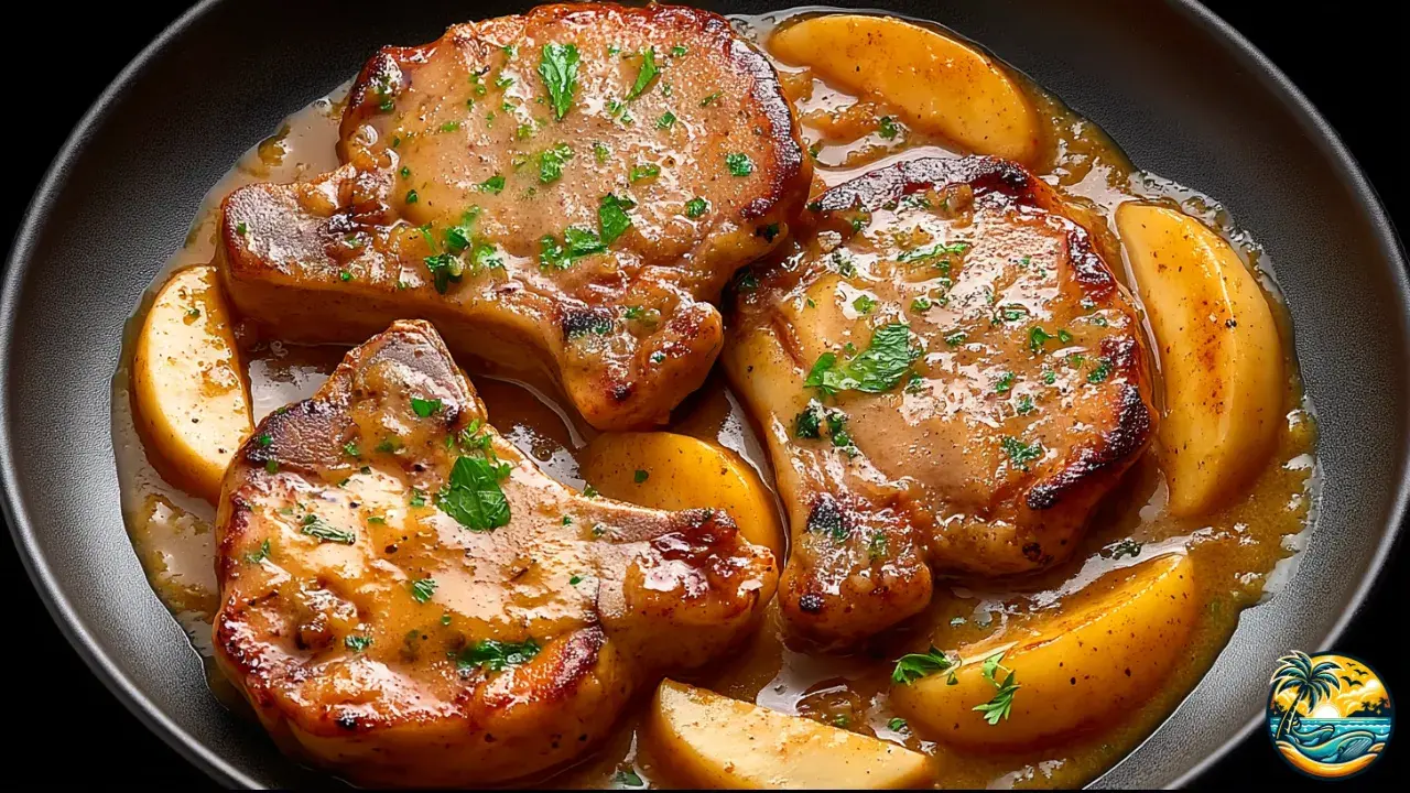 Applesauce Pork Chops
