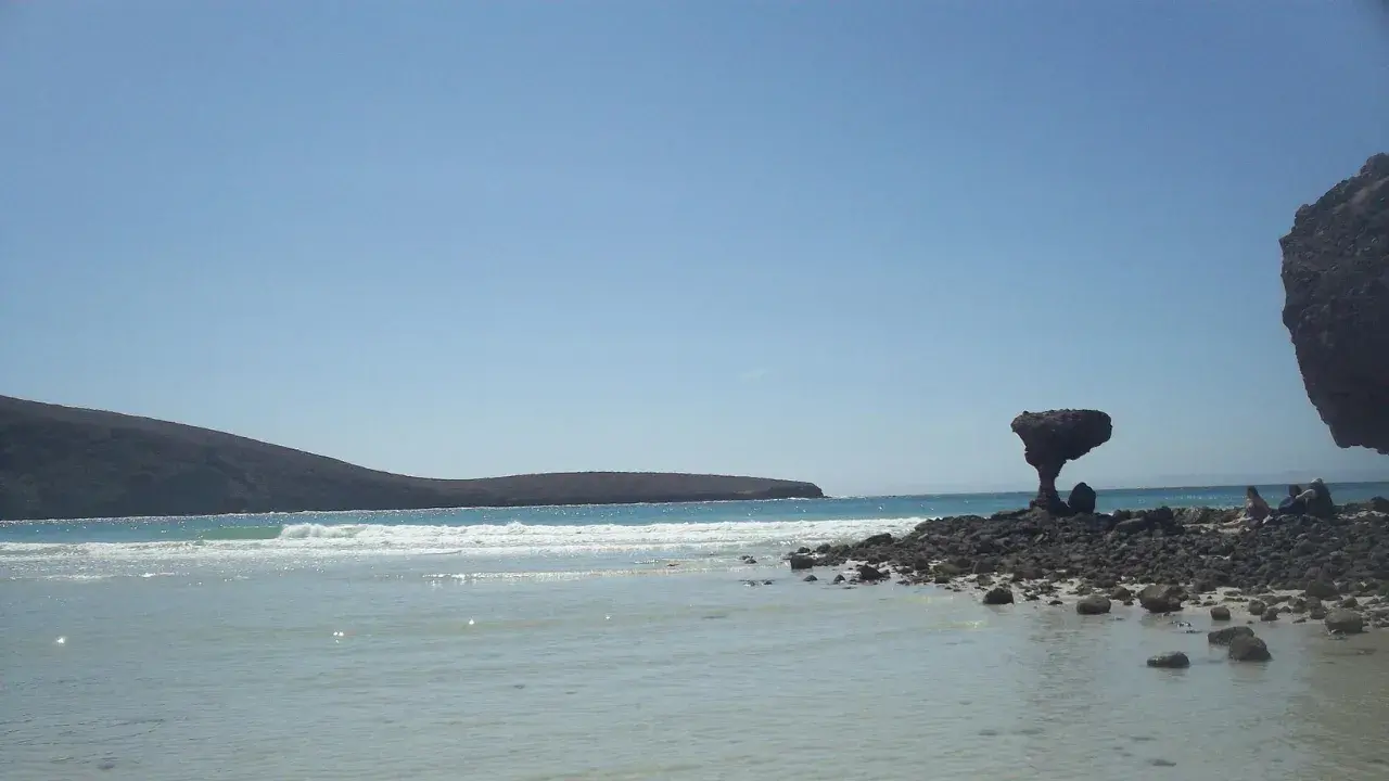 Balandra's 'Hongo de Piedra'