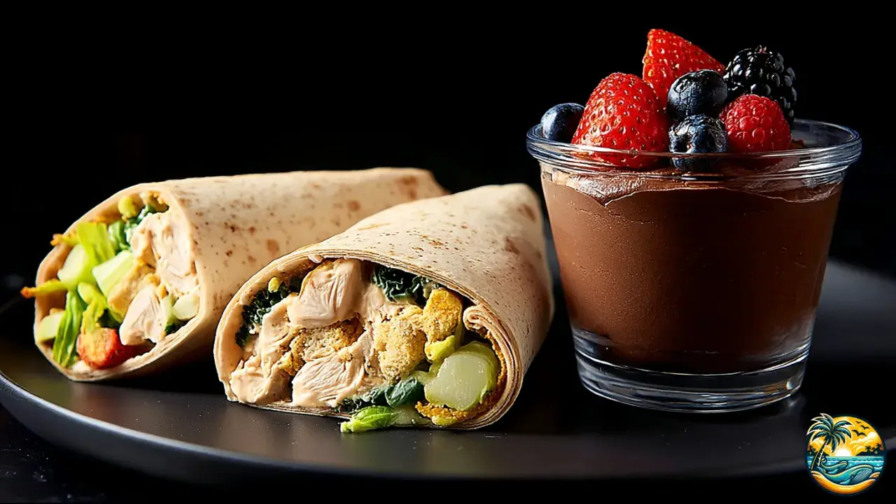 Chicken Caesar Wraps