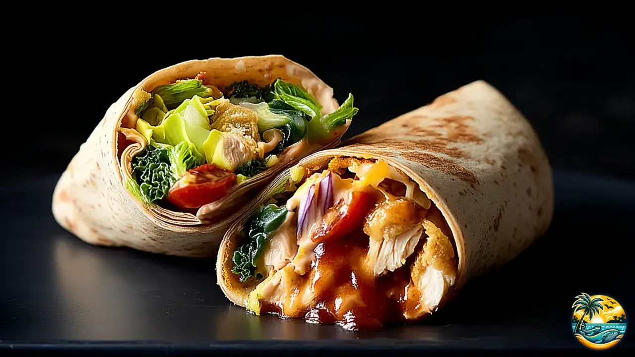 Chicken Caesar Wraps