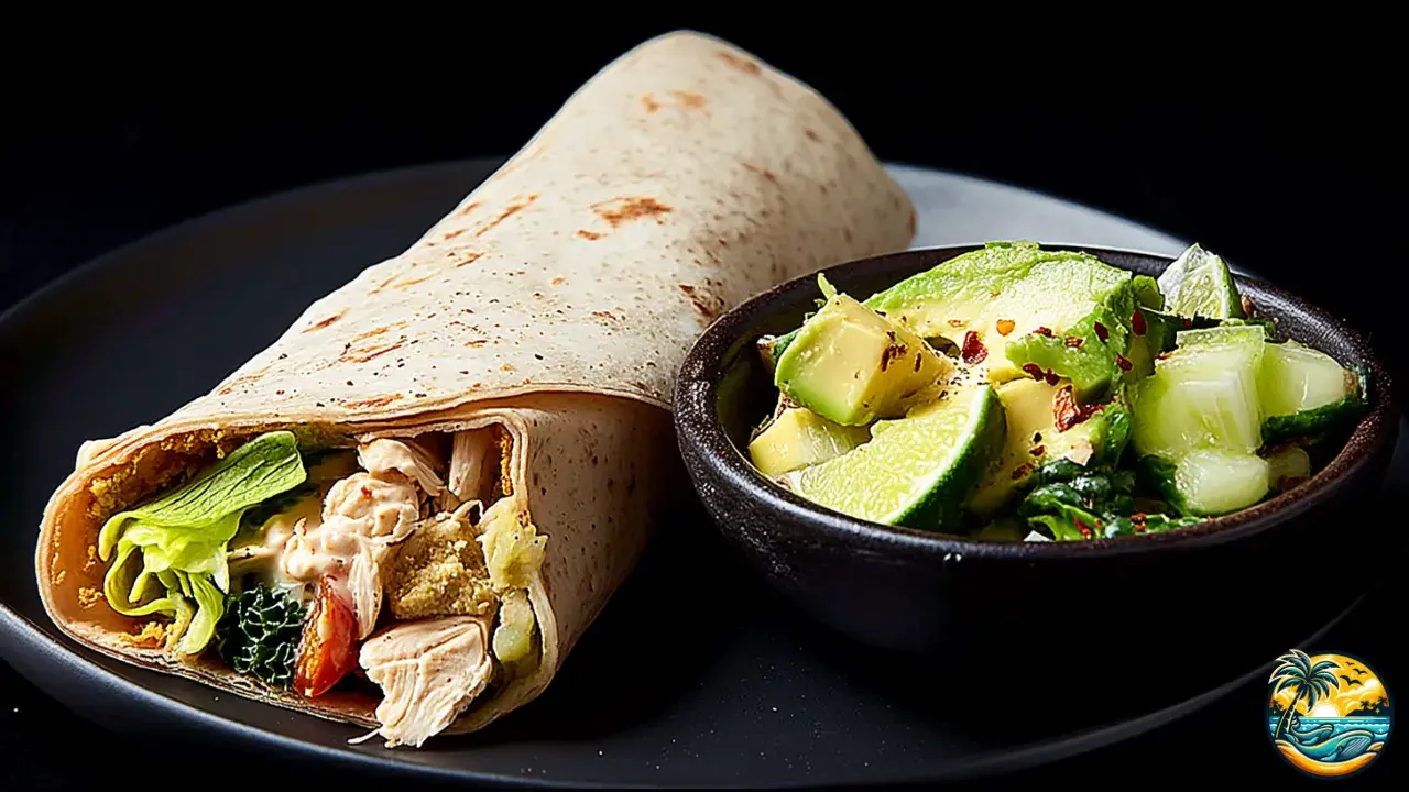 Chicken Caesar Wraps