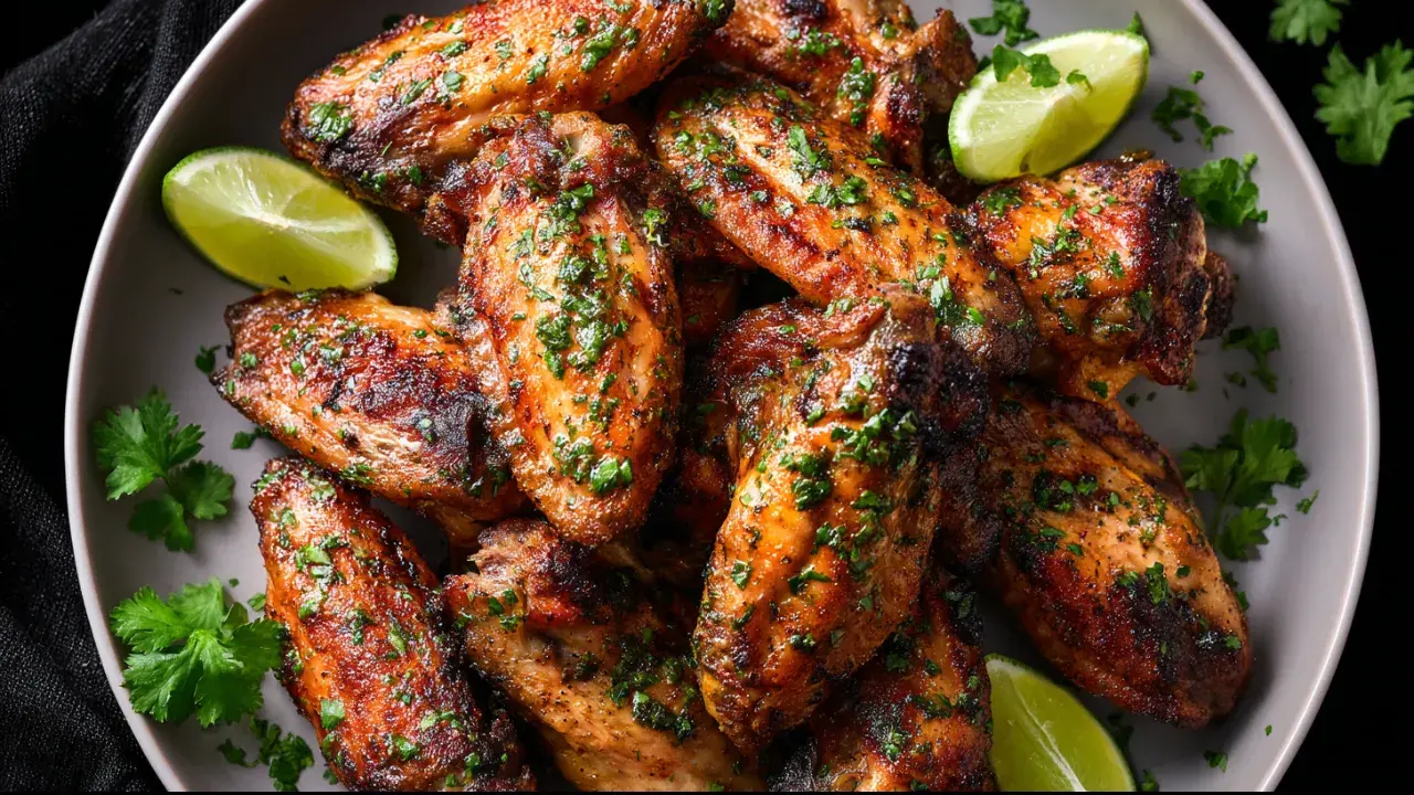 Cilantro Lime Chicken Wings