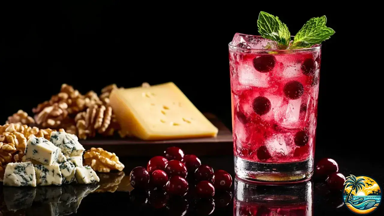 Cranberry Mojito Mocktail