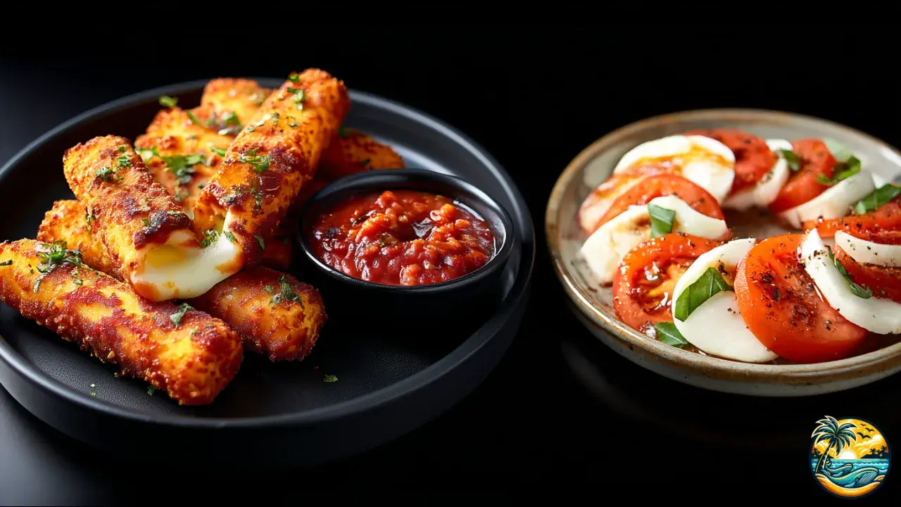Crispy Mozzarella Sticks