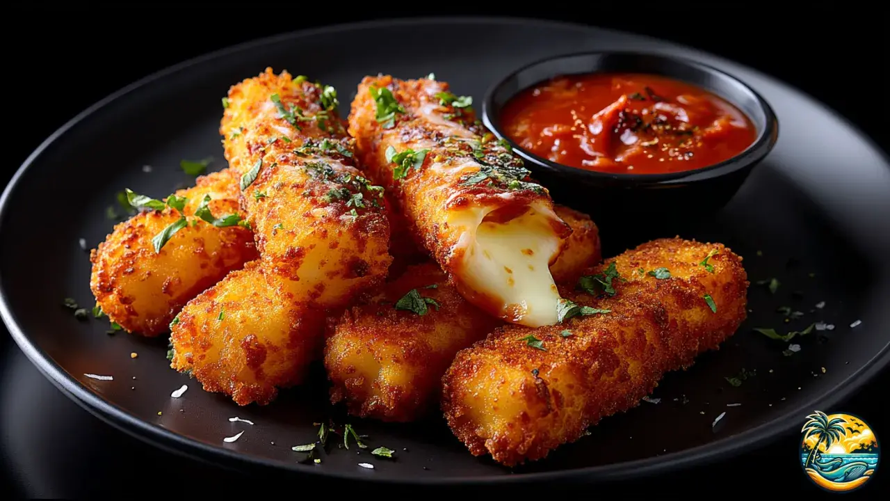 Crispy Mozzarella Sticks