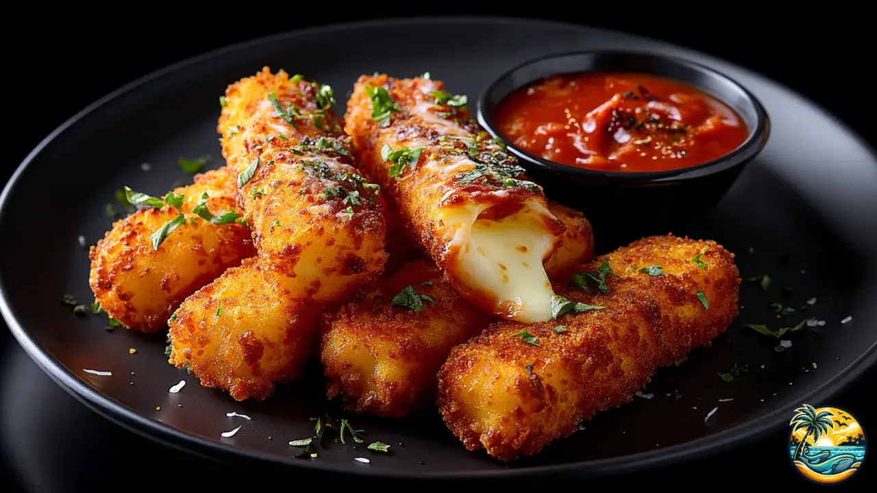 Crispy Mozzarella Sticks
