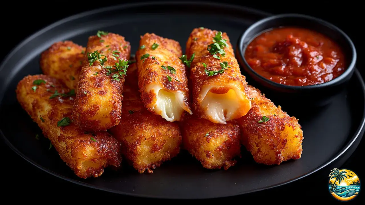 Crispy Mozzarella Sticks