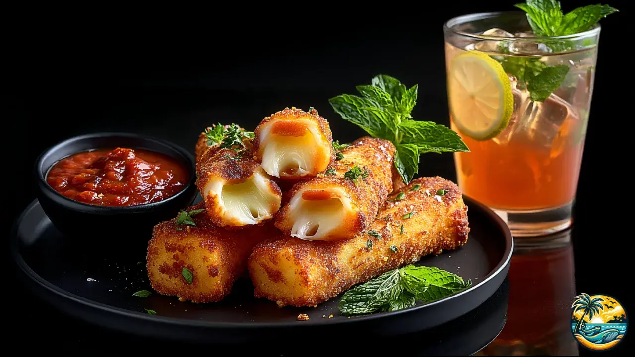 Crispy Mozzarella Sticks