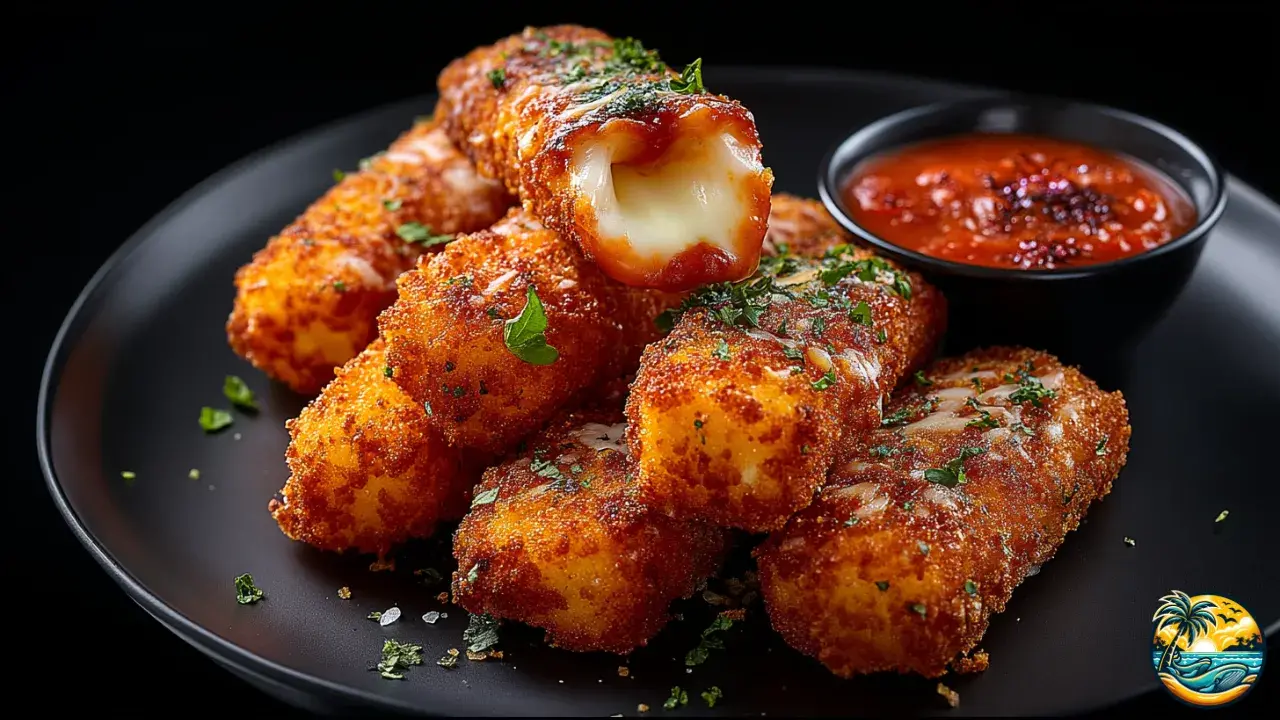 Crispy Mozzarella Sticks