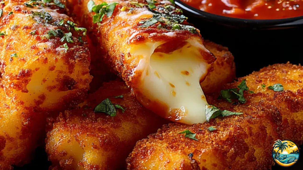 Crispy Mozzarella Sticks