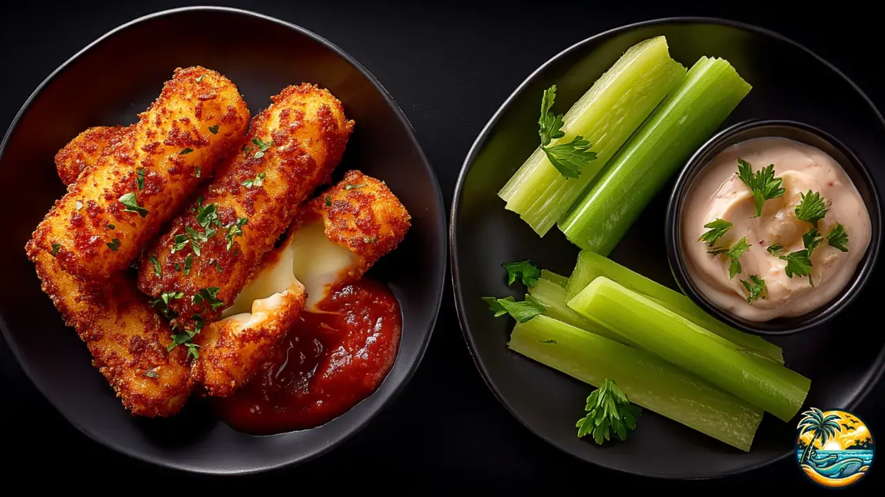 Crispy Mozzarella Sticks