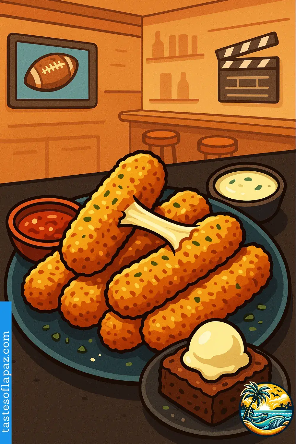 Crispy Mozzarella Sticks