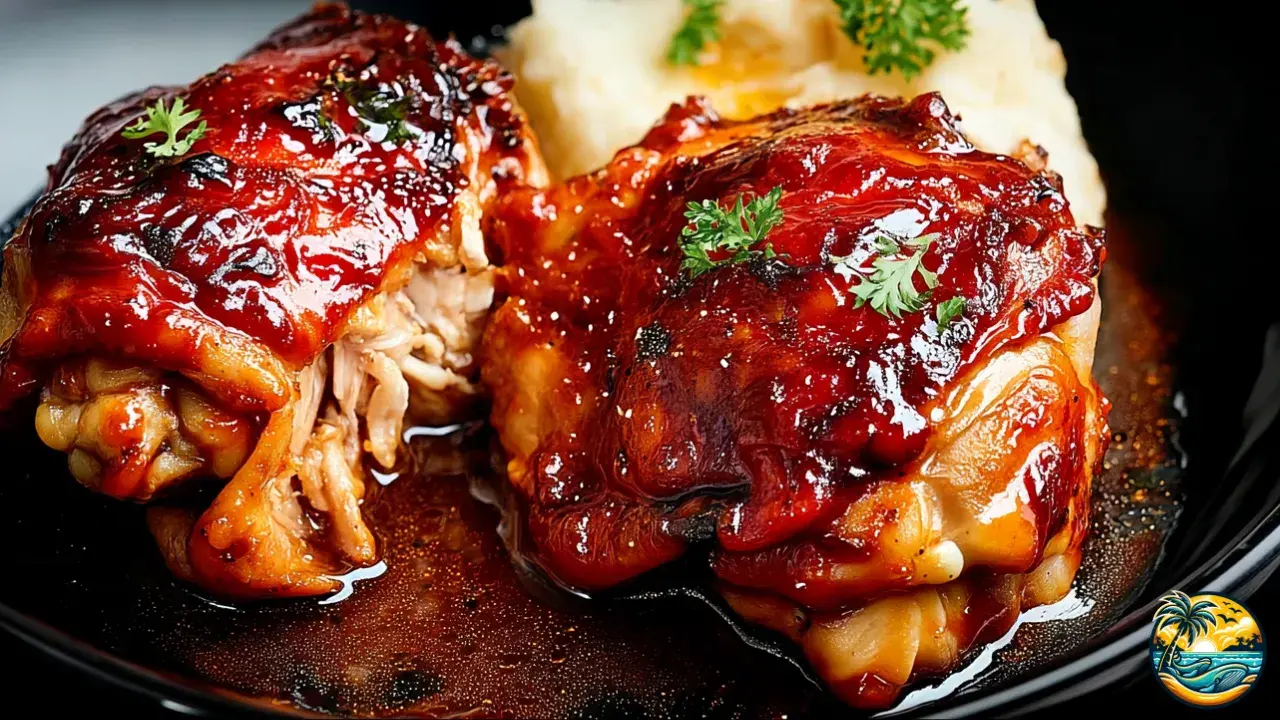 Crock Pot BBQ Chicken Thighs