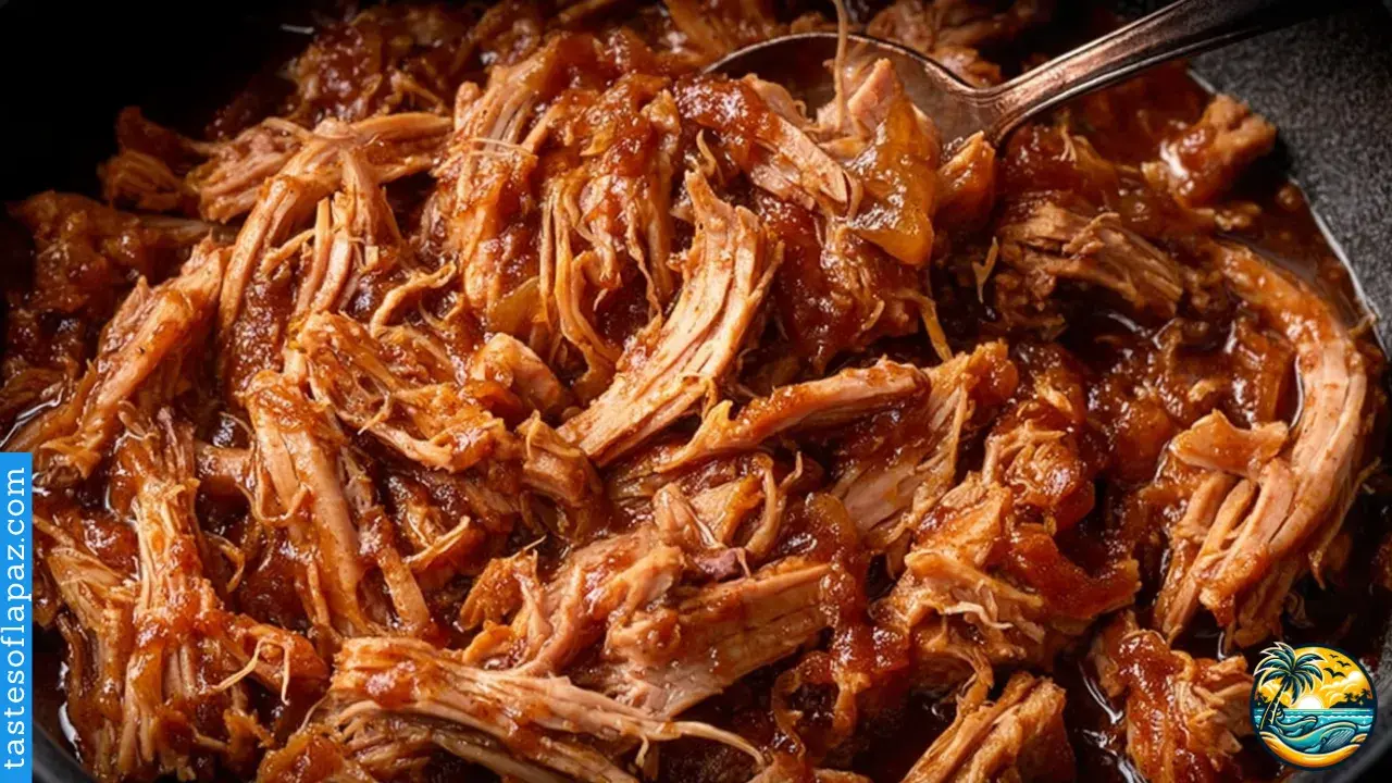  Crock Pot BBQ Pulled Pork Tenderloin