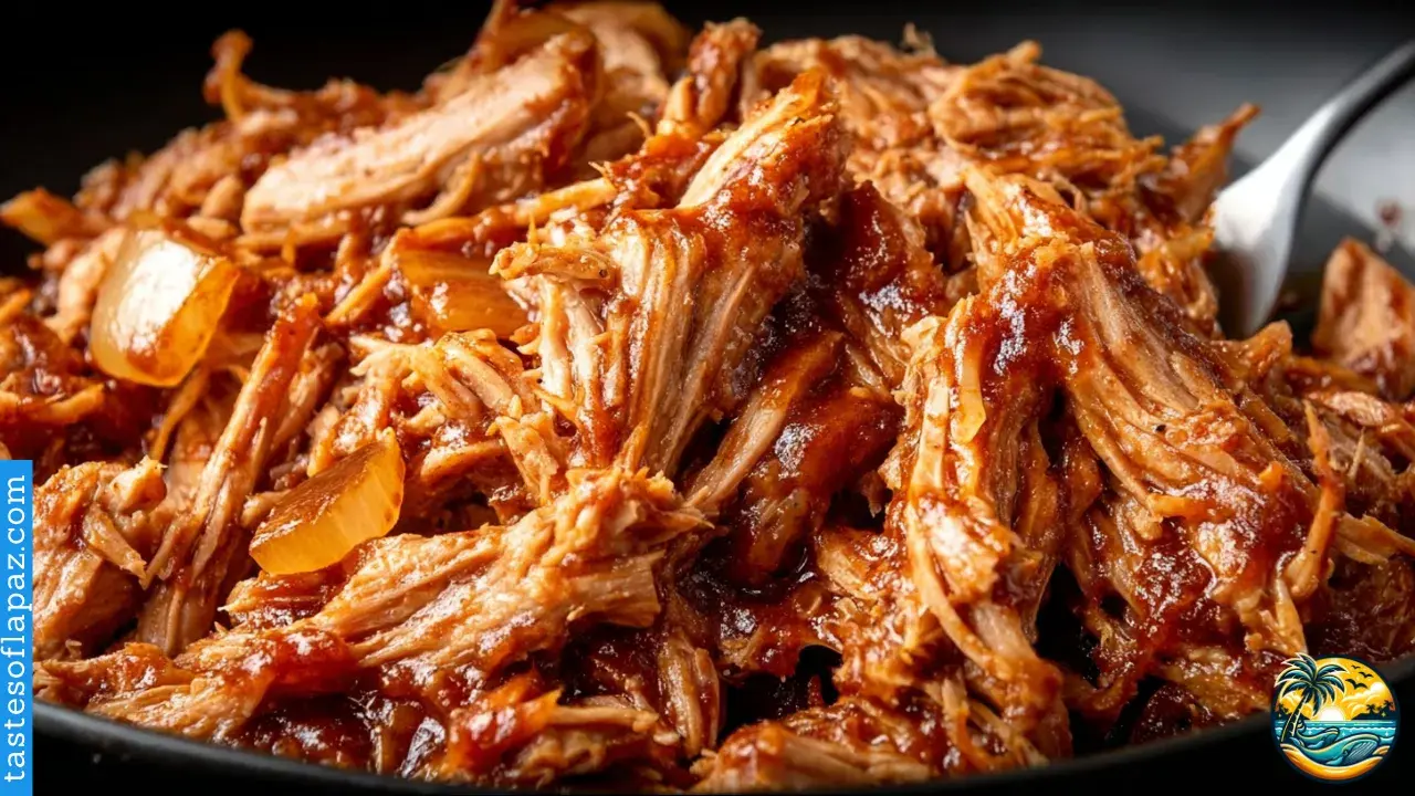 Crock Pot BBQ Pulled Pork Tenderloin
