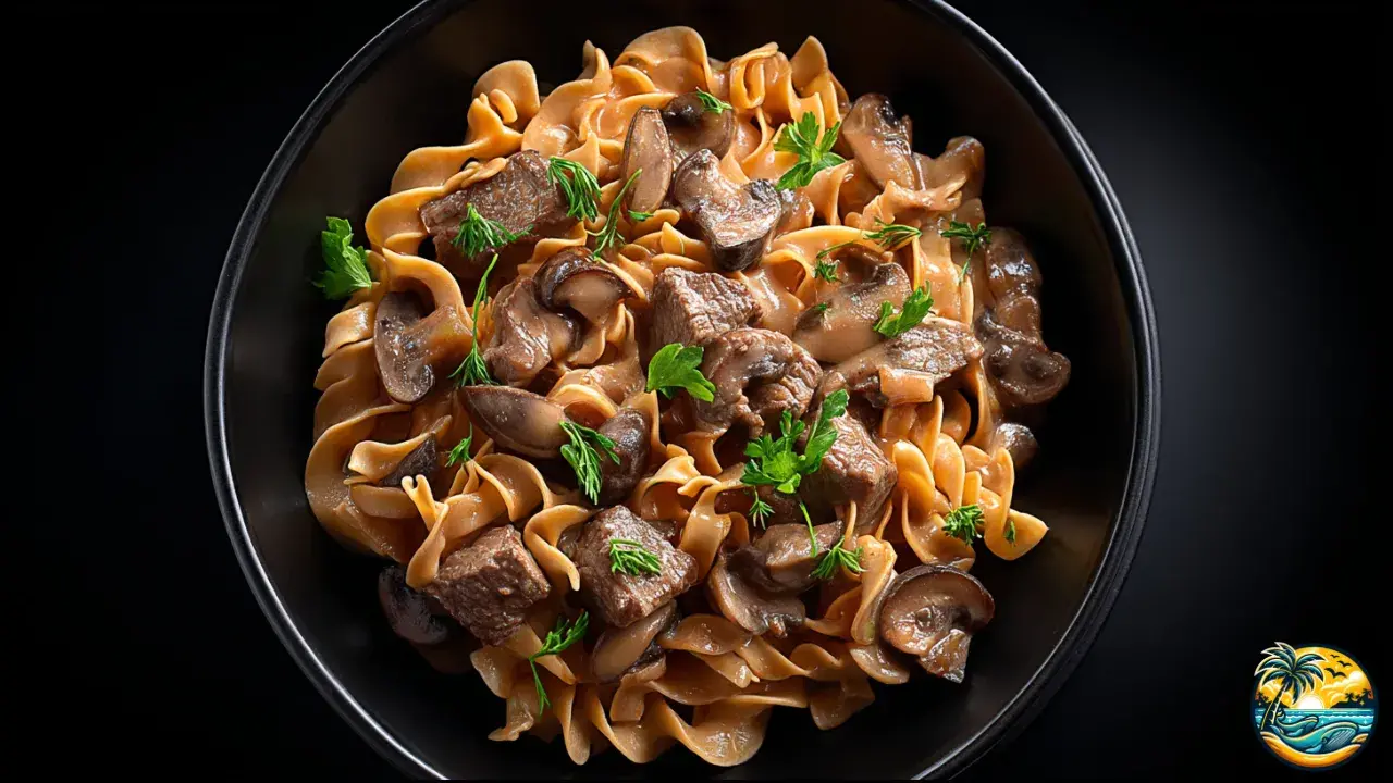 Crock Pot Beef Stroganoff
