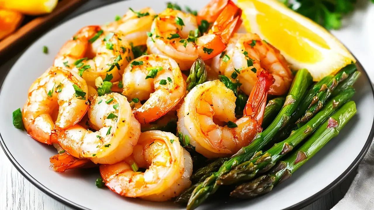Diabetic-Friendly Garlic Shrimp