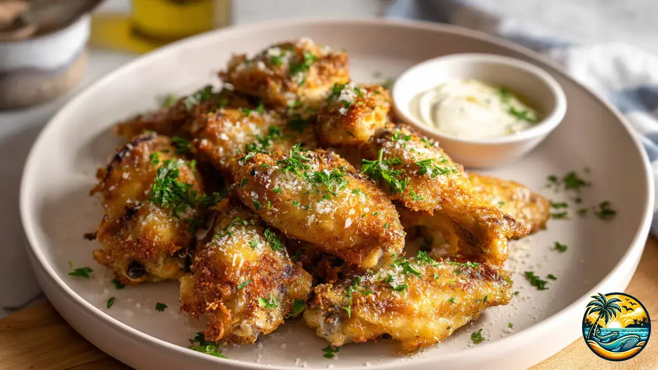 Garlic Parmesan Chicken Wings