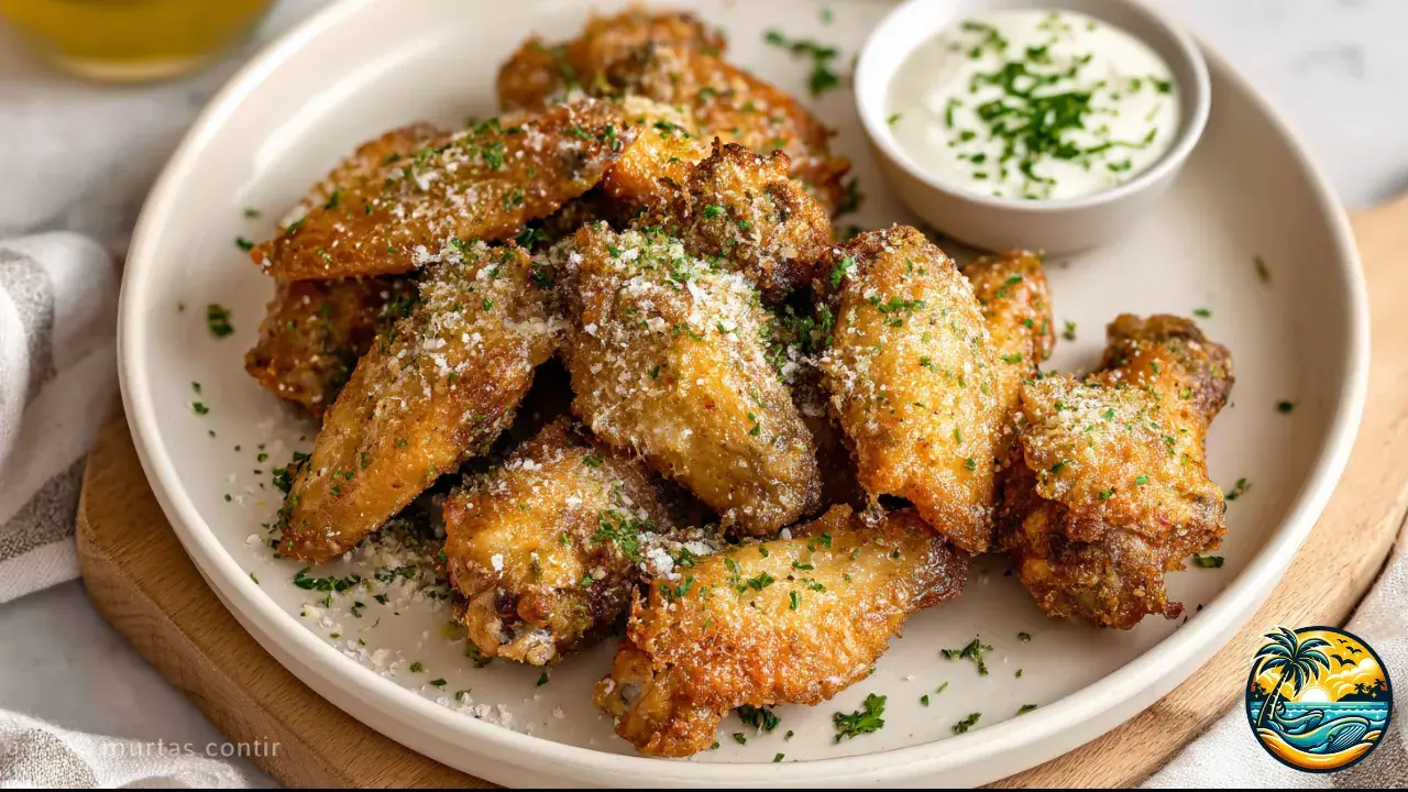 Garlic Parmesan Chicken Wings