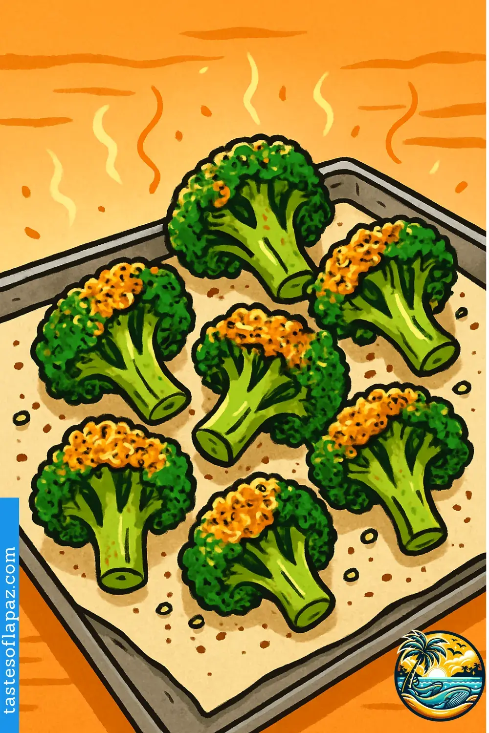 Garlic Parmesan Roasted Broccoli