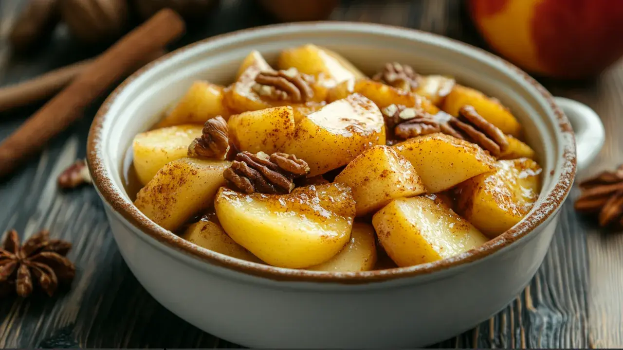 Baked Apples with Cinnamon and Walnuts