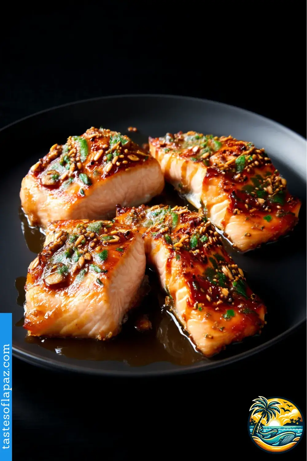Honey Dijon Glazed Baked Salmon