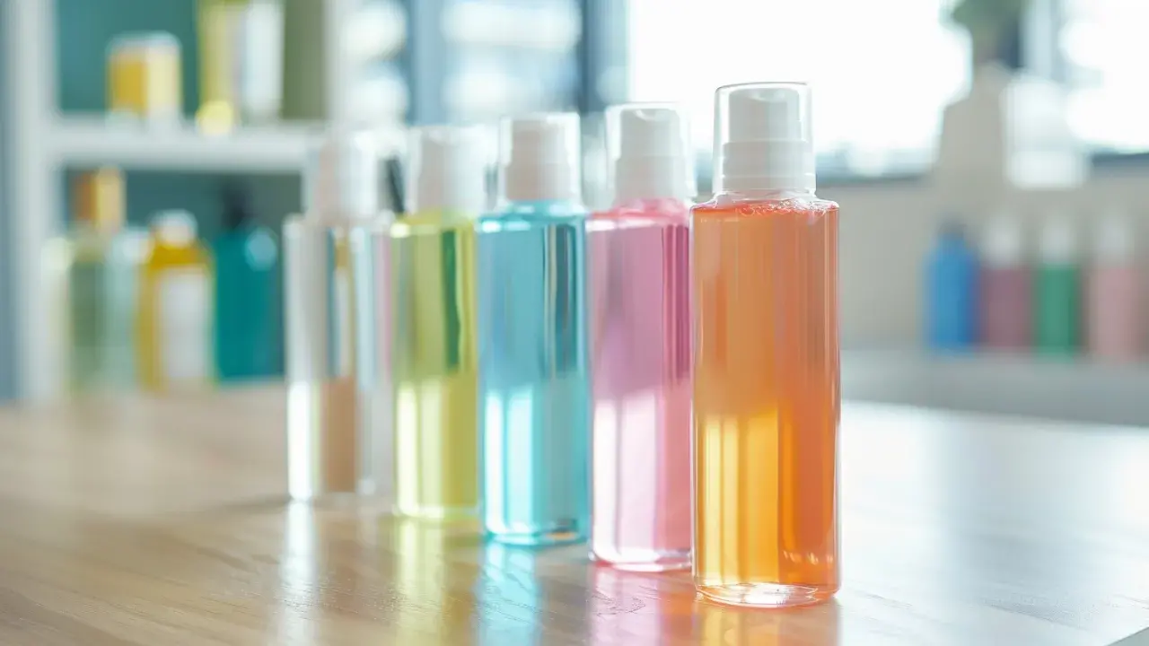 Transfer your hygiene products into travel-sized bottles