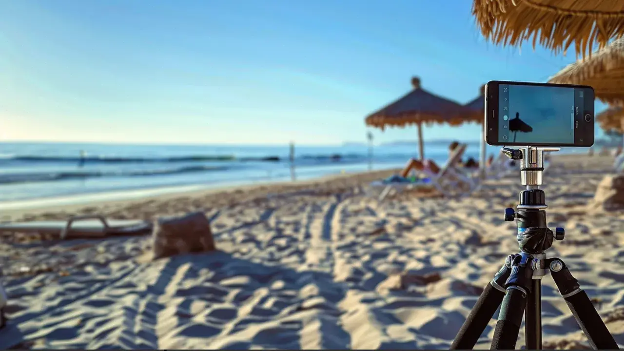 Choose a focal point and use a tripod