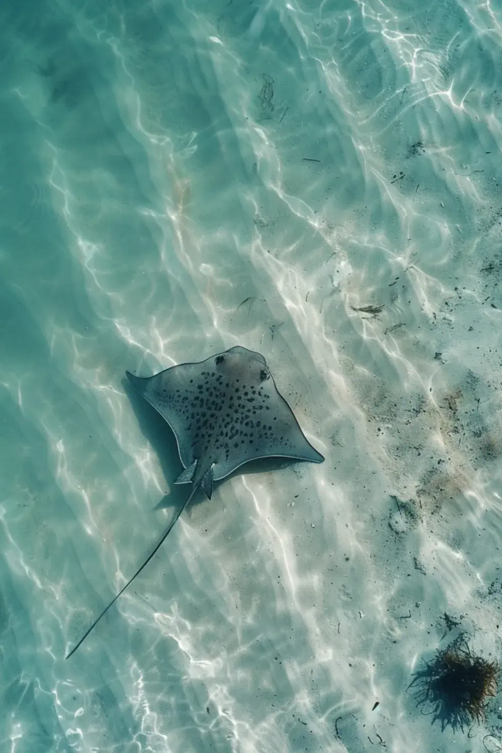 A friendly stingray.