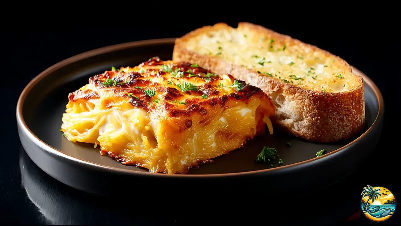 Parmesan Spaghetti Squash Gratin