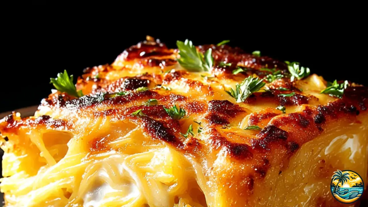 Parmesan Spaghetti Squash Gratin