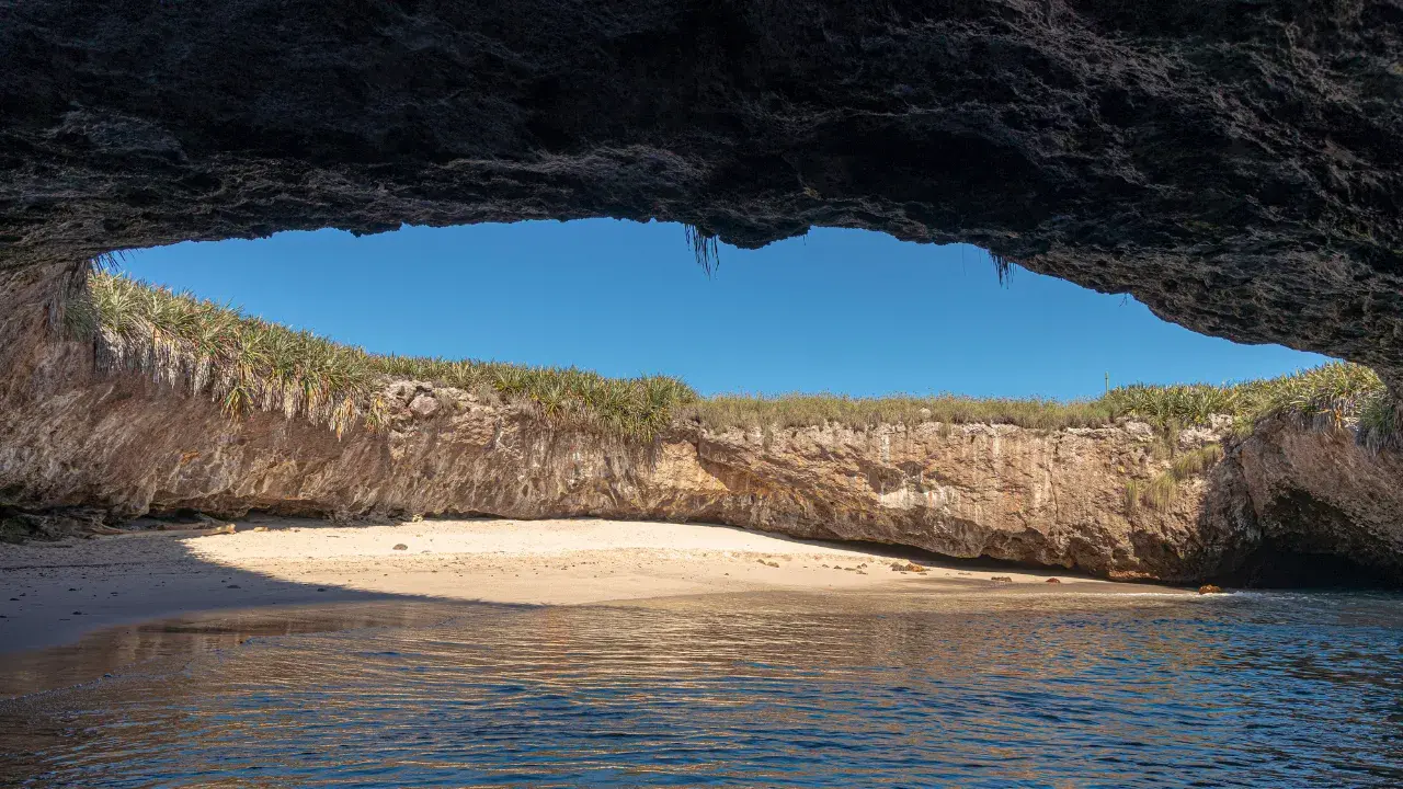 Small, hidden but incredible is Playa Escondida.