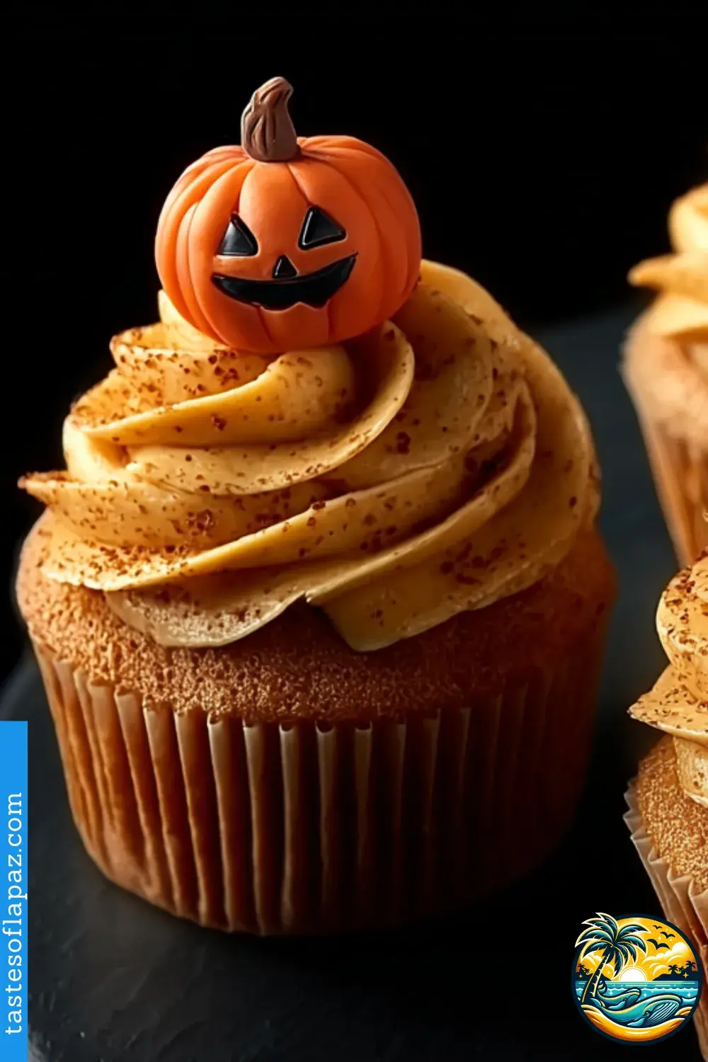 Pumpkin Halloween Cupcakes