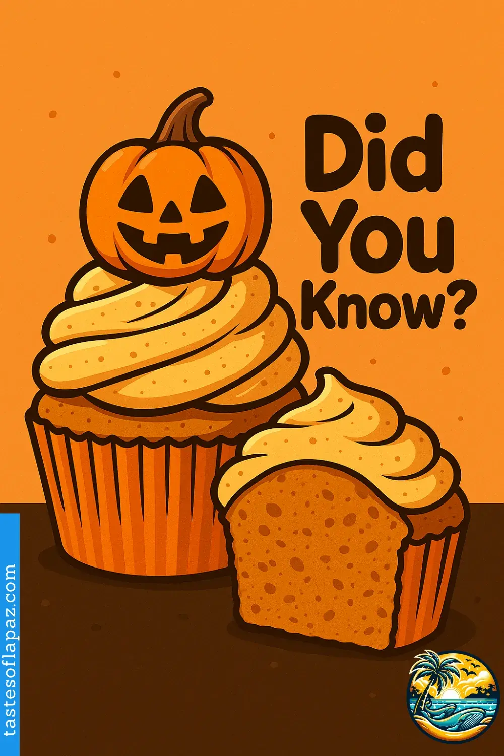 Pumpkin Halloween Cupcakes