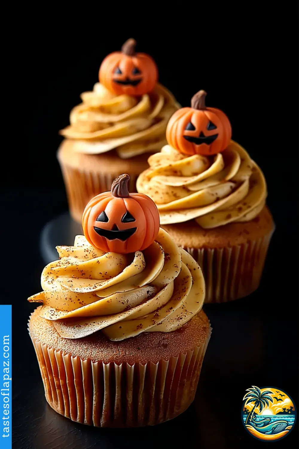 Pumpkin Halloween Cupcakes