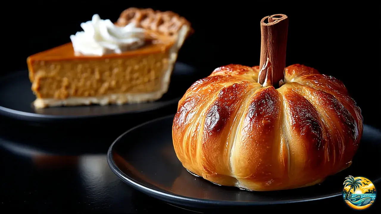 Pumpkin-Shaped Cheesy Buns