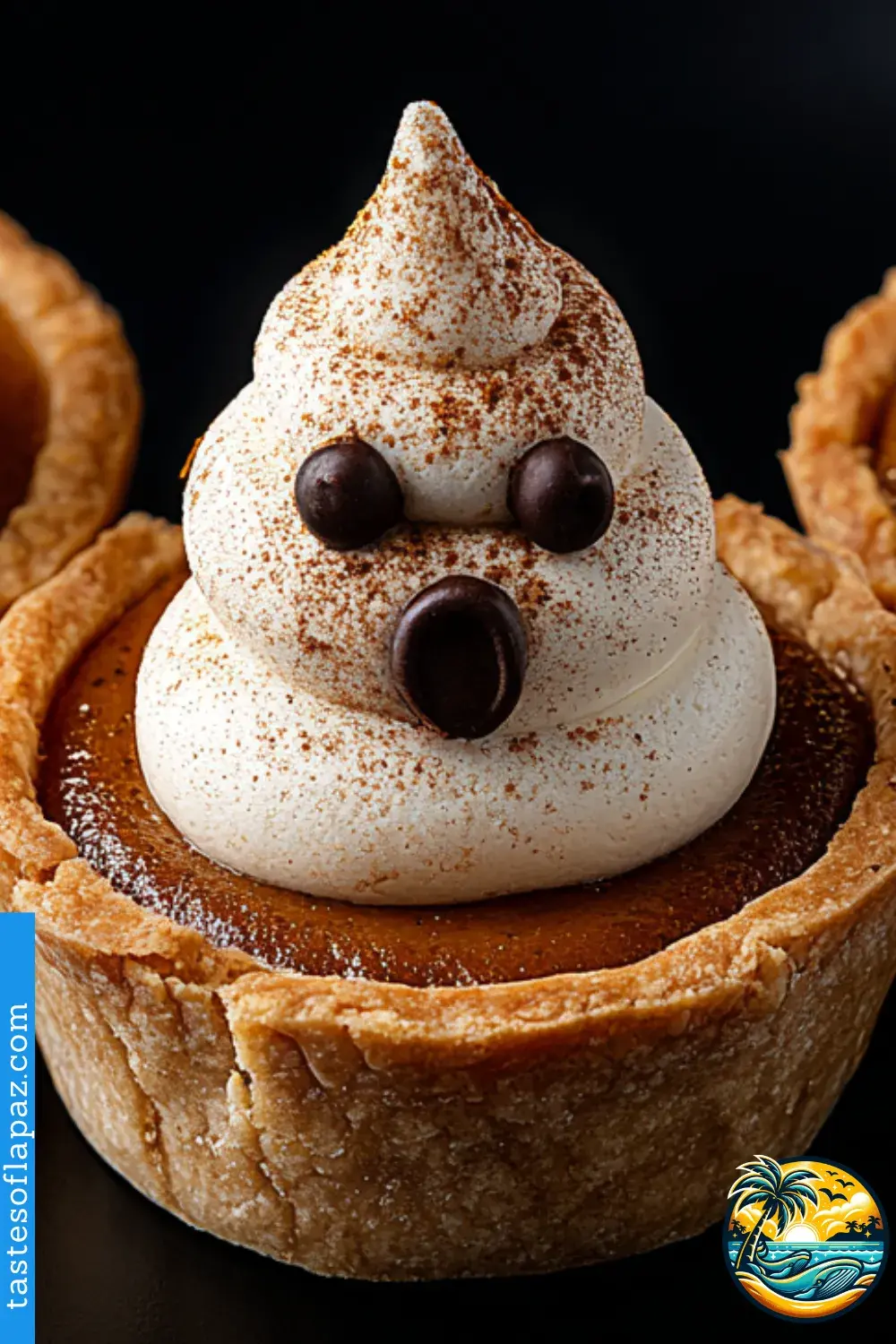 Spooky Mini Pumpkin Pies