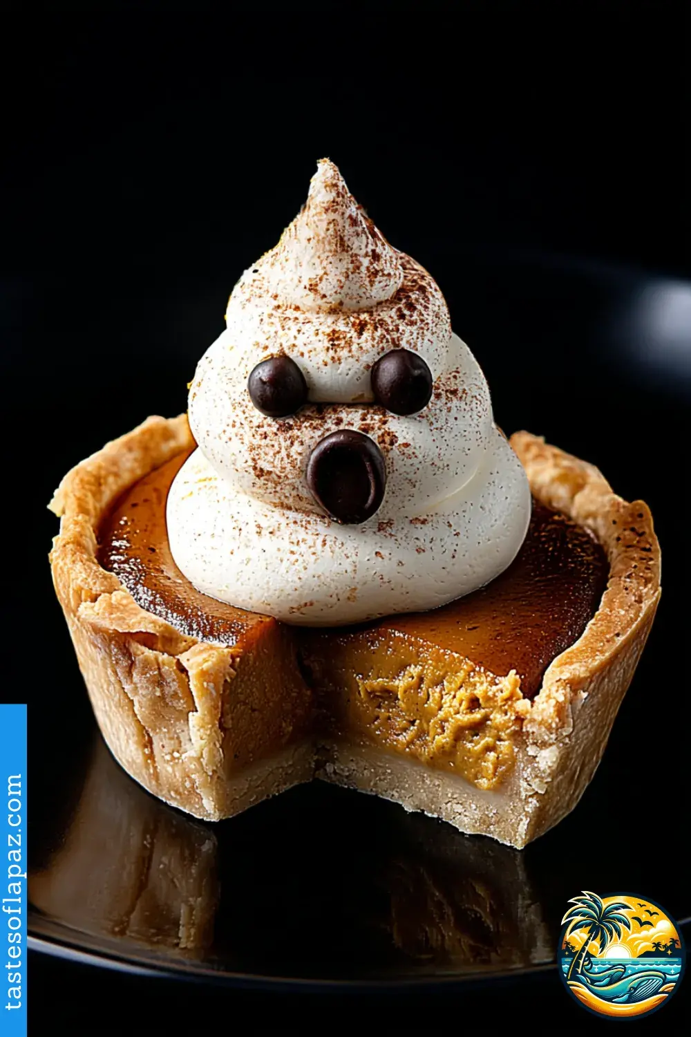 Spooky Mini Pumpkin Pies