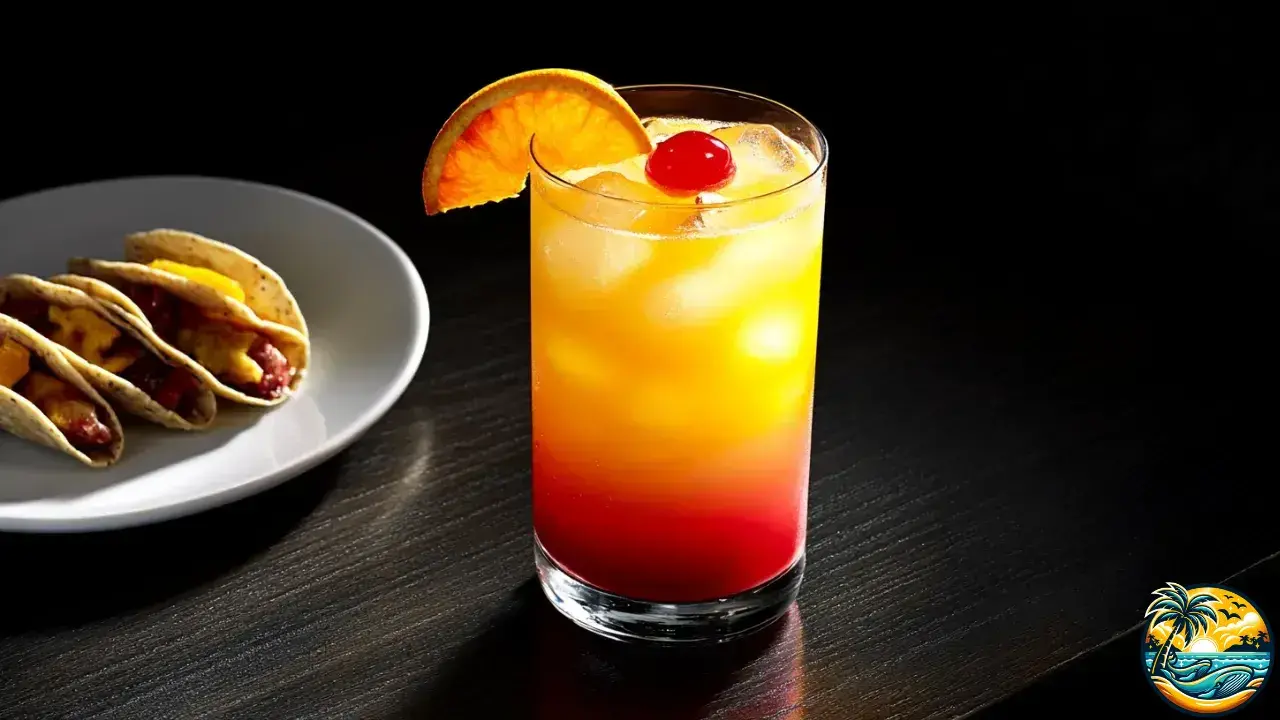 Tequila Sunrise Cocktail