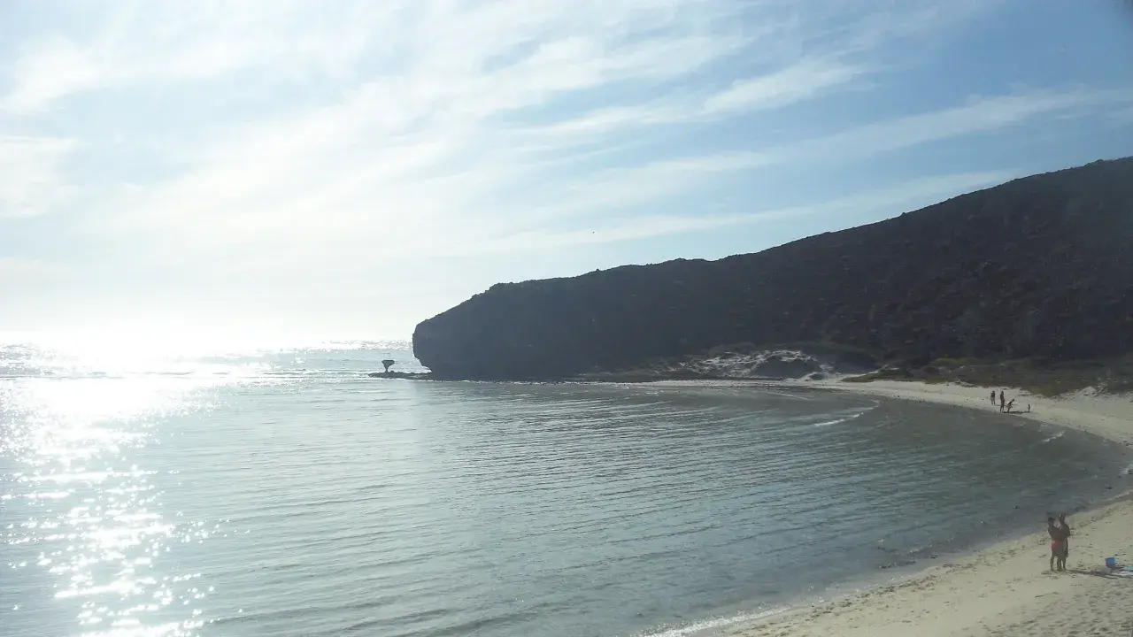 It's impossible not to mention the beauty of the beaches in La Paz.