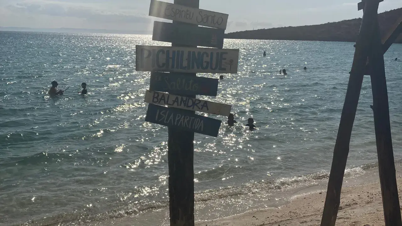 Pichilingue, truly, a natural pool